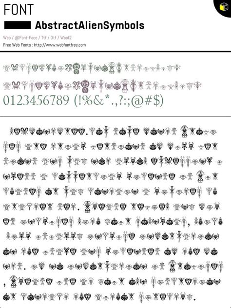 Alien Symbols Fonts に対する画像結果