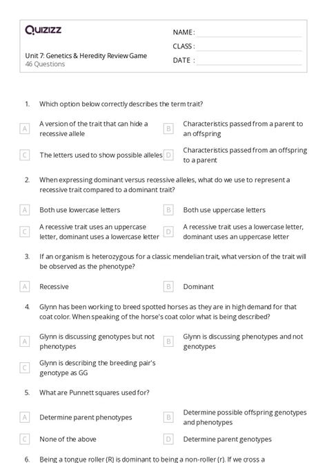Image result for Non Mendelian Inheritance WebQuest Answer Key