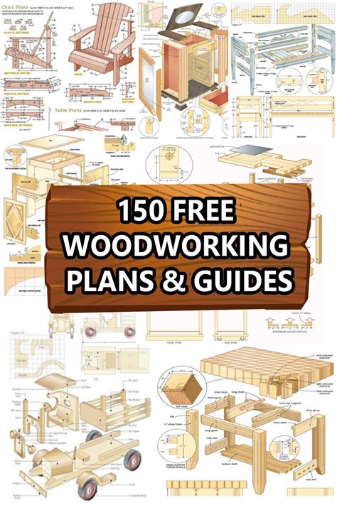 150 Free Woodworking Plans & Guides! in 2021 | Woodworking plans free ...
