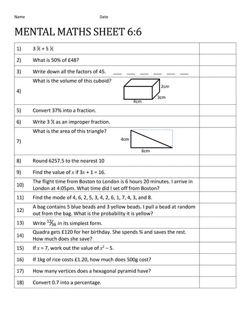 Image result for 6th Grade Writing Worksheets Math