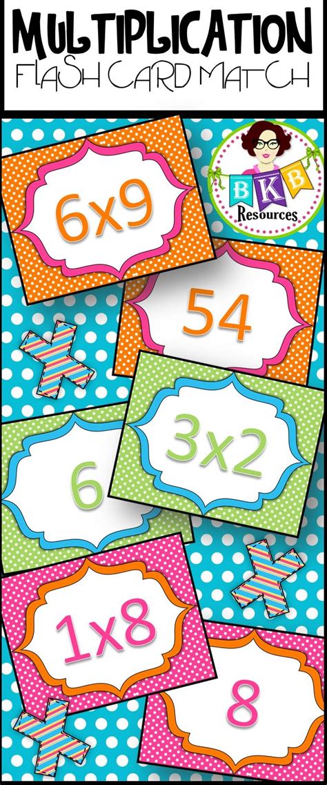 Image result for Multiplication Flash Cards Printable