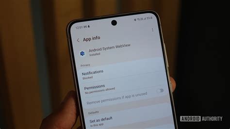 Toradh íomhá ar Android System Webview Beta