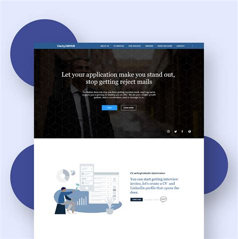 Image result for Simple Website Interface