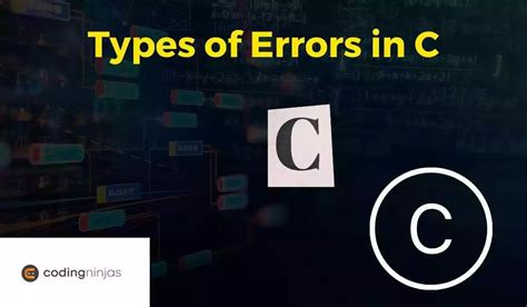 Image result for Types of Errors in Programming