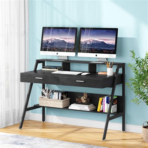 Image result for Narrow Computer Desk