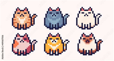 Image result for 8-Bit Cat Sprite Strip