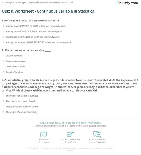 Image result for Probability with Continuous Variables Example Worksheet