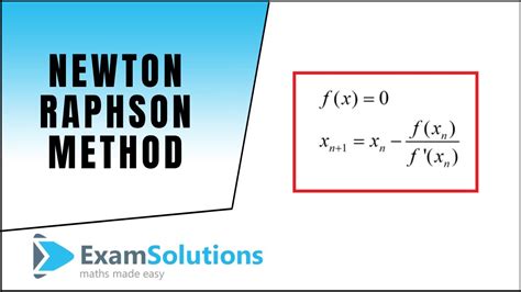 Afbeeldingsresultaten voor Newton-Raphson Method Using Excel