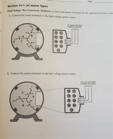 Image result for AC Motor Connection Lab Worksheet