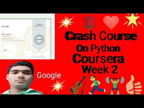 Image result for Crash Course On Python by Coursera