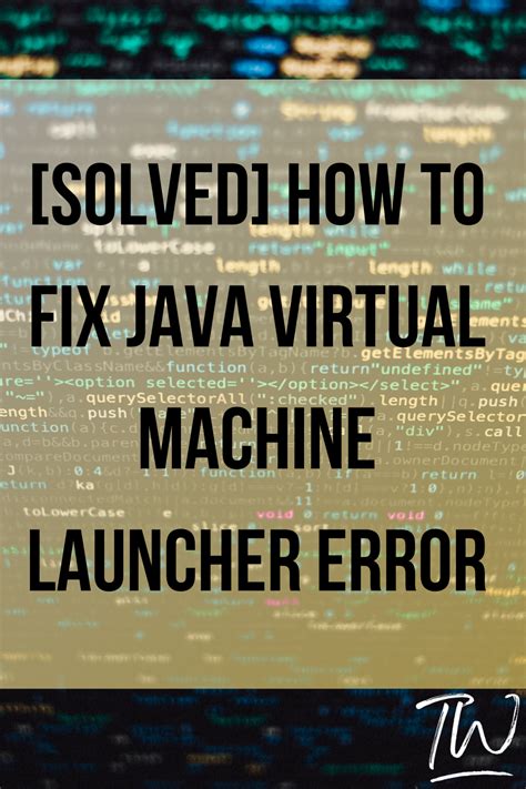Toradh íomhá ar How to Fix Java Virtual Machine Error in Tlauncher in Win 10