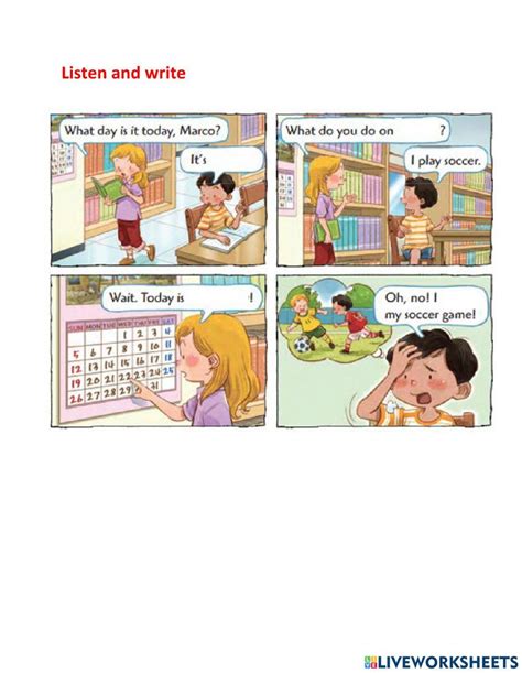 Résultat d’images pour Arranging Conversation Worksheet