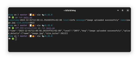Jason Format. Log Example に対する画像結果