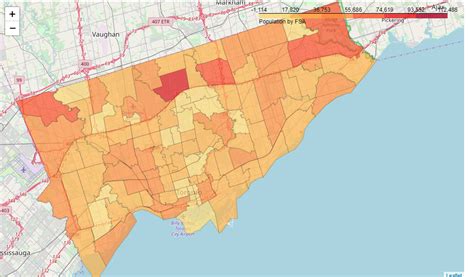 Python Folium Road Data に対する画像結果