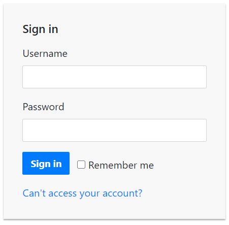 Simple Sign in Form के लिए छवि परिणाम