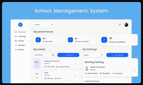 Image result for School Managemtn System Software Front End Example