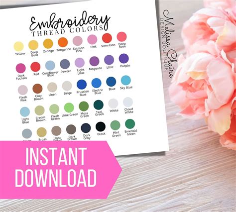 Image result for Brothread Embroidery Thread Color Chart