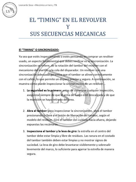 Toradh íomhá ar Revolver Timing