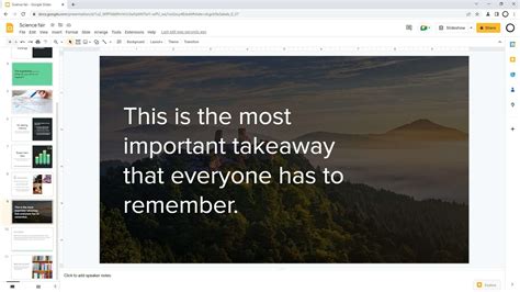 Toradh íomhá ar Google Slides Object Show