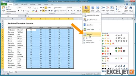 Afbeeldingsresultaten voor Create Custom Icon Set Excel