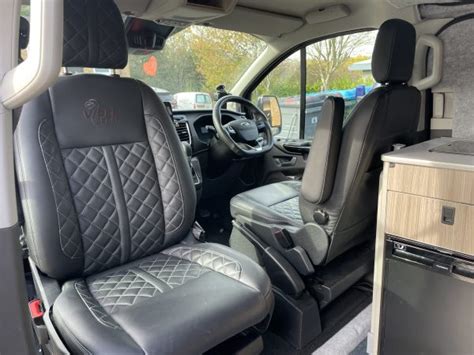 Image result for Blue Transit Custom Camper