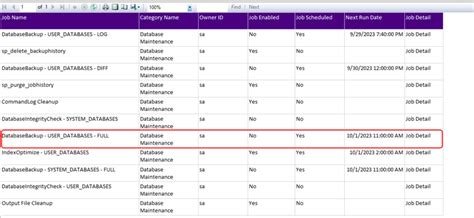 Afbeeldingsresultaten voor SQL Agent Jobs Status