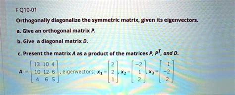 Image result for Diagonal Symmetric Matrix