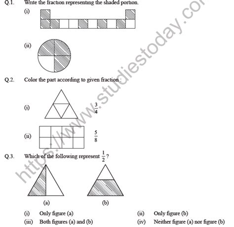 Afbeeldingsresultaten voor Maths Class 6 Fractions