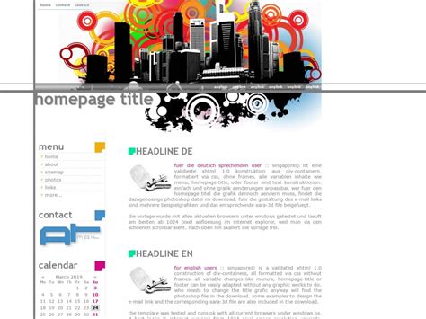 Image result for Free HTML Code Templates for Country