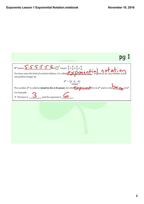 Image result for Writing Numbers in Exponential Form