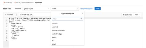 Image result for GitLab CI Templating