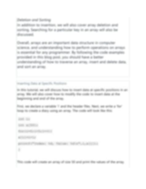 Operations of Array に対する画像結果