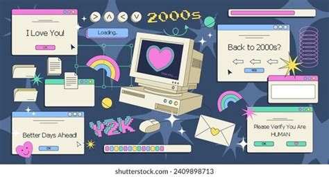 Image result for Y2K Lock Screen Computer