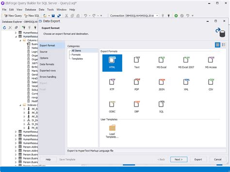 Image result for SQL Developer Version 19 Query Builder