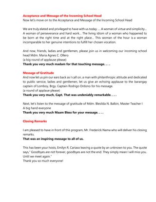 Image result for Send Off Program Background