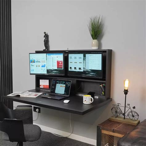 Image result for Dual Monitor Computer Cabinet