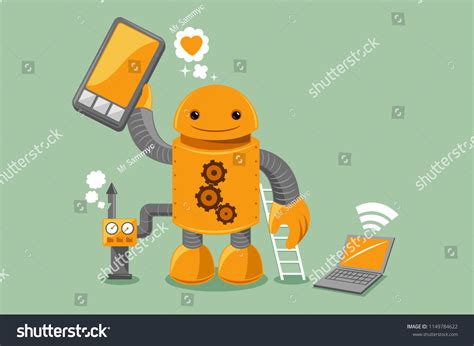 Image result for Android Phone Cartoon