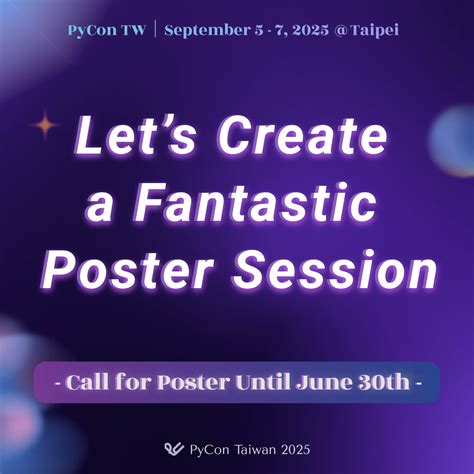 Afbeeldingsresultaten voor PyCon Poster