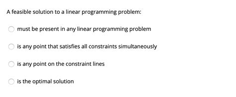 Image result for A Feasible Solution of Linear Programming Problem
