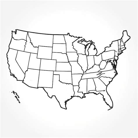 Image result for State Map Labeled