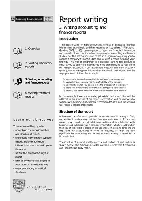 Image result for 4 Accounting Report