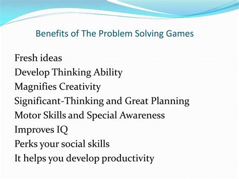 Image result for Problem Solving Definition Game Design
