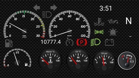 Toradh íomhá ar Sim Dashboard Background
