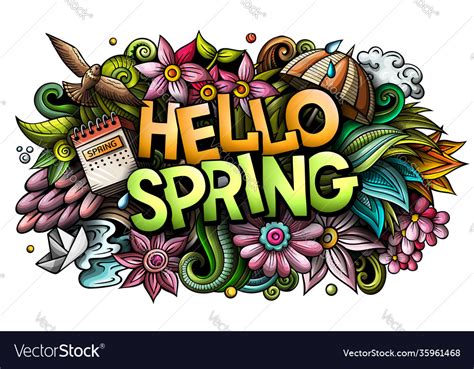 Image result for Hello Spring Drawing