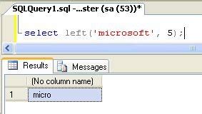 Image result for Left String in SQL Query Script SAP Web Intelligence