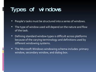 Toradh íomhá ar Examples of Computer Windows