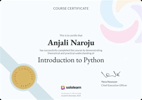 Sololearn Python Certificate HD に対する画像結果