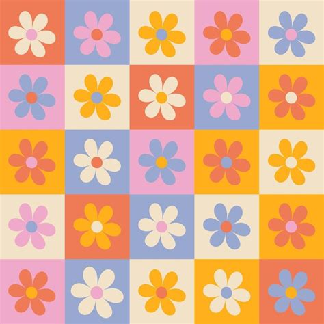 Image result for 80s Flower Pattern