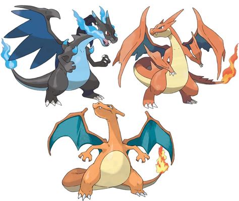 Image result for All Mega Evolution Charizard