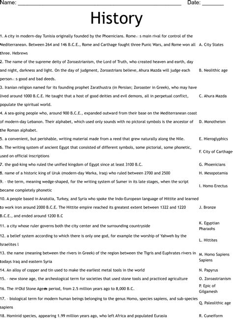 Image result for 9th Grade History Worksheets